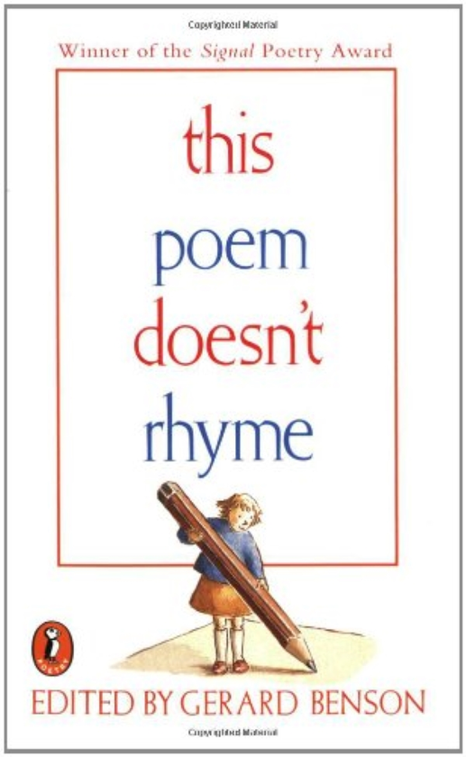 Паперова книга «This Poem Doesn't Rhyme», автор Джирард Бенсон - фото №1
