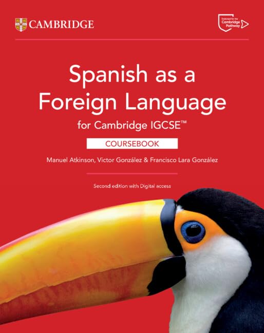 Паперова книга «Spanish as a Foreign Language for Cambridge IGCSE™ Coursebook with Digital Access (2 Years)», авторів Франциско Лара, Мануель Аткінсон, Віктор Гонсалес - фото №1