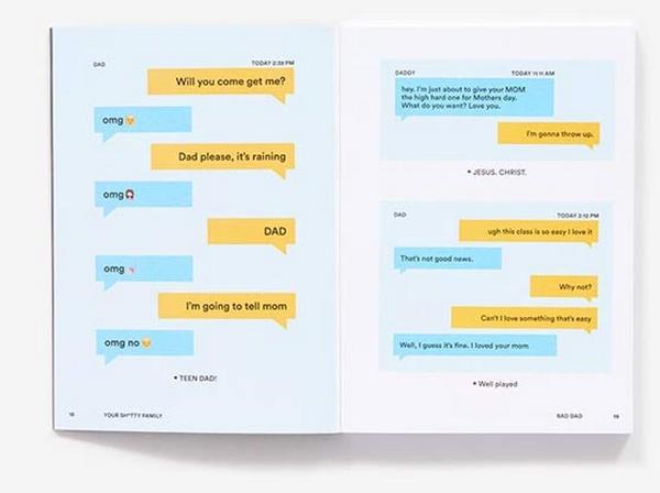 Бумажная книга «Your Sh*tty Family. Real Texts. Crazy Relatives.» - фото №1