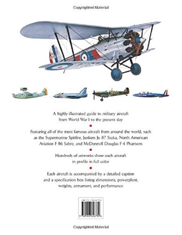 Бумажная книга «Visual Encyclopedia of Military Aircraft», автор Джим Винчестер - фото №1
