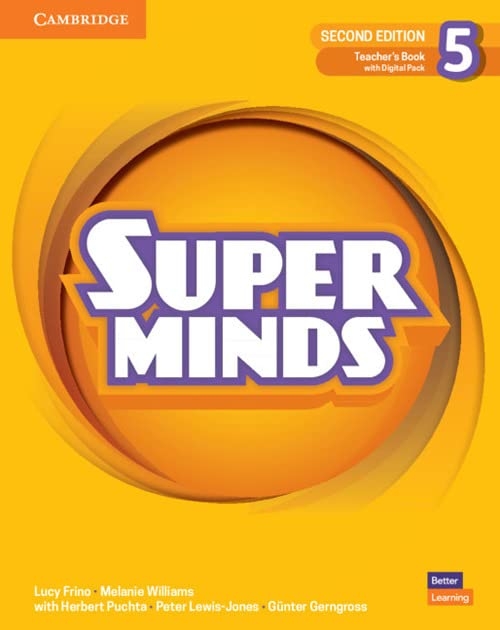 [object Object] «Super Minds. Level 5. Teacher's Book with Digital Pack (British English)», авторів Герберт Пухта, Люсі фринов, Мелані Вільямс, Пітер Льюїс-Джонс, Гюнтер Гернгросс - фото №1