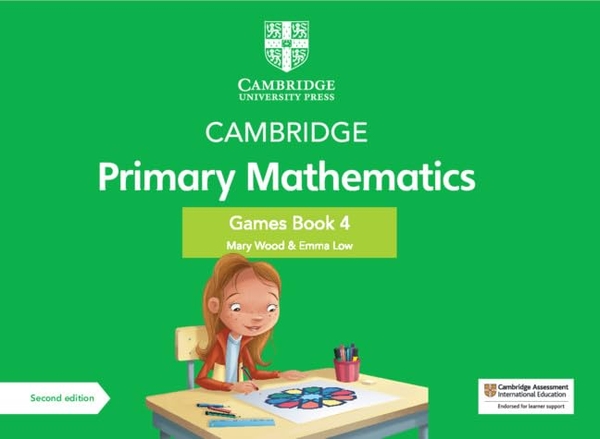 [object Object] «Cambridge Primary Mathematics. 4 Games Book with Digital Access», авторів Емма Лоу, Мері Вуд - фото №1