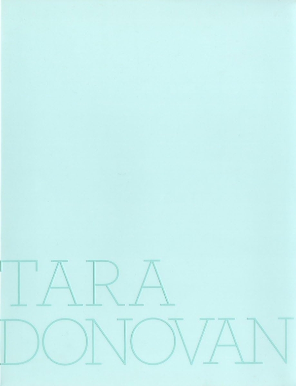 Паперова книга «Tara Donovan», авторів Тара Донован, Лоуренс Вешлер, Ніколас Бауме, Джен Мергель - фото №1