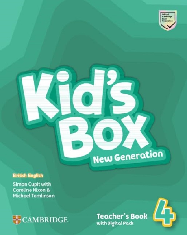 [object Object] «Kid's Box New Generation 4 Teacher's Book with Digital Pack», авторов Кэролайн Никсон, Майкл Томлинсон, Саймон Купит - фото №1