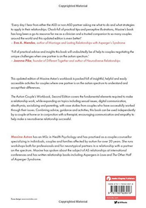 Бумажная книга «The Autism Couple's Workbook», автор Максин Астон - фото №1