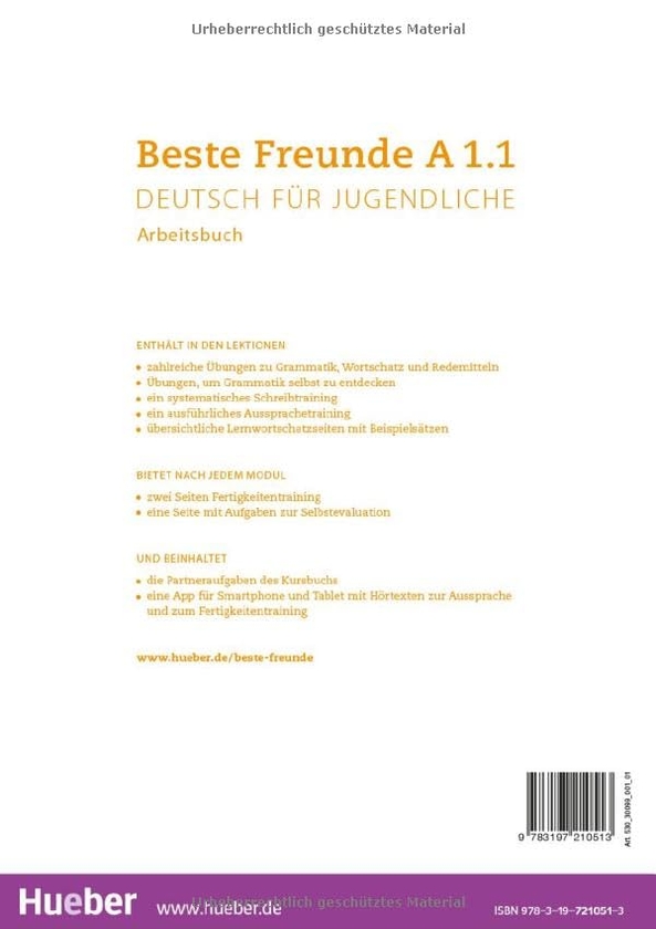 Бумажная книга «Beste Freunde A1.1 Arbeitsbuch mit Audios online», авторов Кристиан Сют, Аня Шуманн - фото №1