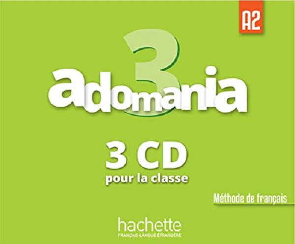 Паперова книга «Adomania. Niveau 3 CD audio classe», автор Фабіен Галлон - фото №1