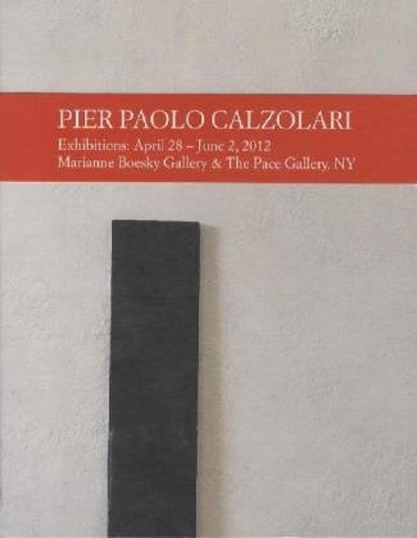 Бумажная книга «Pier Paolo Calzolari», авторов Массимилиано Джиони, Джермано Челант, Пьер Паоло Кальцоляри - фото №1