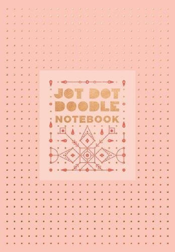 Бумажная книга «Jot Dot Doodle Notebook. Pink and Rose Gold» - фото №1