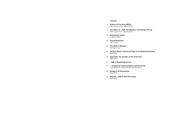 Бумажная книга «The ABC's of Triangle, Square, Circle. The Bauhaus and Design Theory», авторов Эллен Луптон, Дж. Эбботт Миллер - фото №1