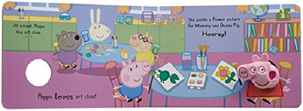 Бумажная книга «Peppa Pig: Hooray! Says Peppa Finger Puppet Book» - фото №1