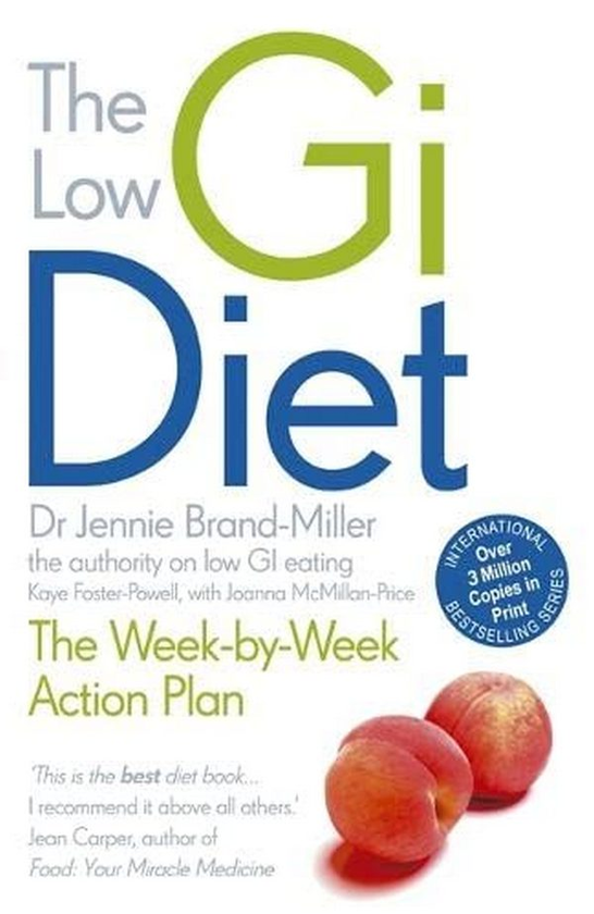 Паперова книга «The Low GI Diet», авторів Дженні Міллєр, Ентоні Лідс - фото №1