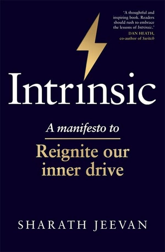 Бумажная книга «Intrinsic. A manifesto to reignite our inner drive», автор Шарат Дживан - фото №1