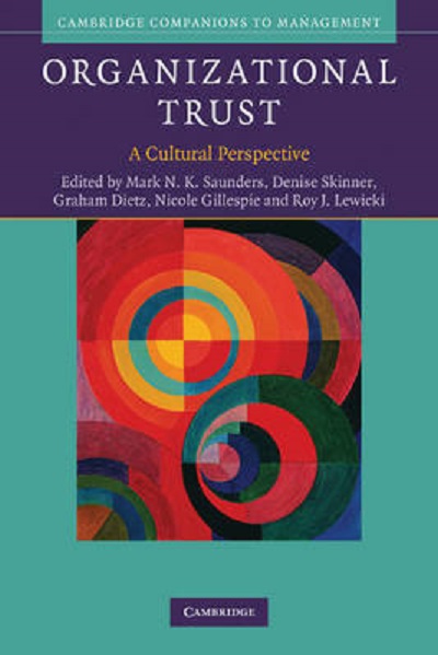 Бумажная книга «Organizational Trust: A Cultural Perspective» - фото №1