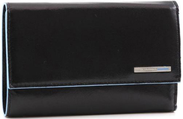  «Портмоне женское Piquadro Blue Square на кнопке (PD1855B2_N)», бренда Piquadro - фото №1
