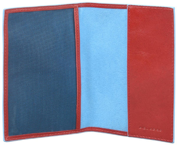  «Обложка для паспорта Piquadro Blue Square (AS300B2_R)», бренда Piquadro - фото №1