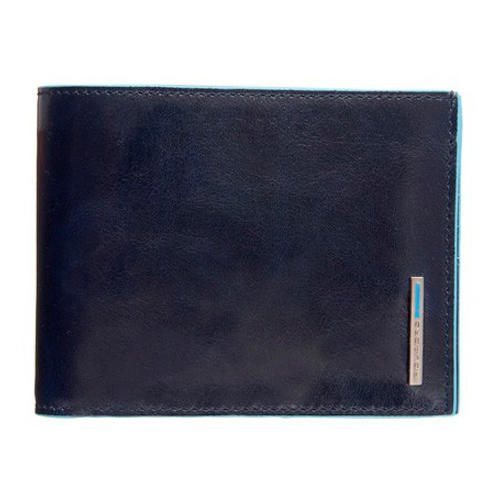  «Портмоне Piquadro Blue Square с отделениями для 12 кредитных карт (PU1241B2_BLU2)», бренда Piquadro - фото №1
