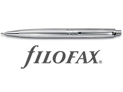  «Механический карандаш Filofax Classic Mini Ribbed Chrome (061152)», бренда Filofax - фото №1