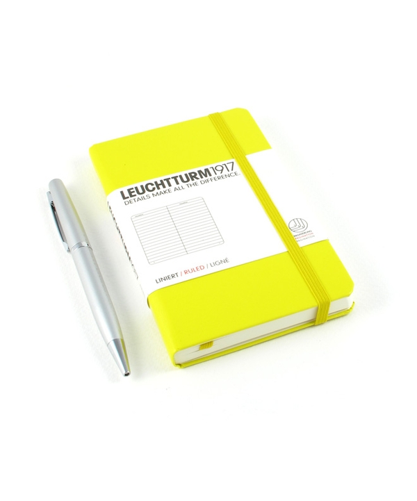  «Карманная записная книжка Leuchtturm1917 линейка желтая (344794)», бренда Leuchtturm1917 - фото №1