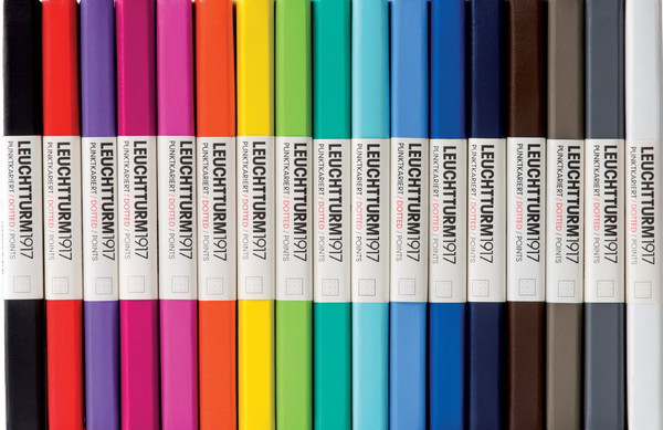  «Карманная записная книжка Leuchtturm1917 точки белая (309678)», бренда Leuchtturm1917 - фото №1