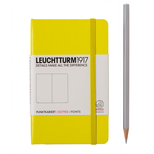  «Карманная записная книжка Leuchtturm1917 точки желтая (344796)», бренда Leuchtturm1917 - фото №1