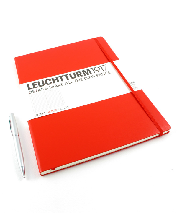  «Записная книжка LEUCHTTURM1917 линейка красная (340931)», бренда Leuchtturm1917 - фото №1