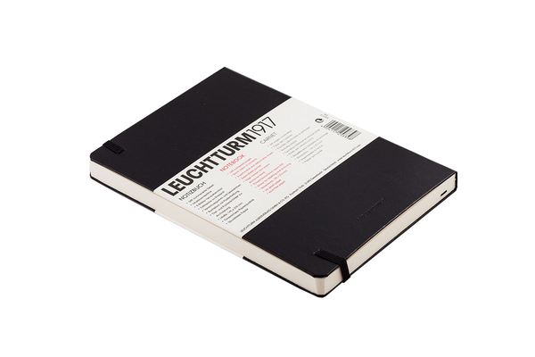  «Нотатник Leuchtturm1917 Medium лінійка чорний (308290)», бренду Leuchtturm1917 - фото №1