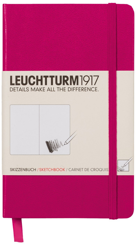  «Скетч-Бук LEUCHTTURM1917 карманный ягодный (344990)», бренда Leuchtturm1917 - фото №1