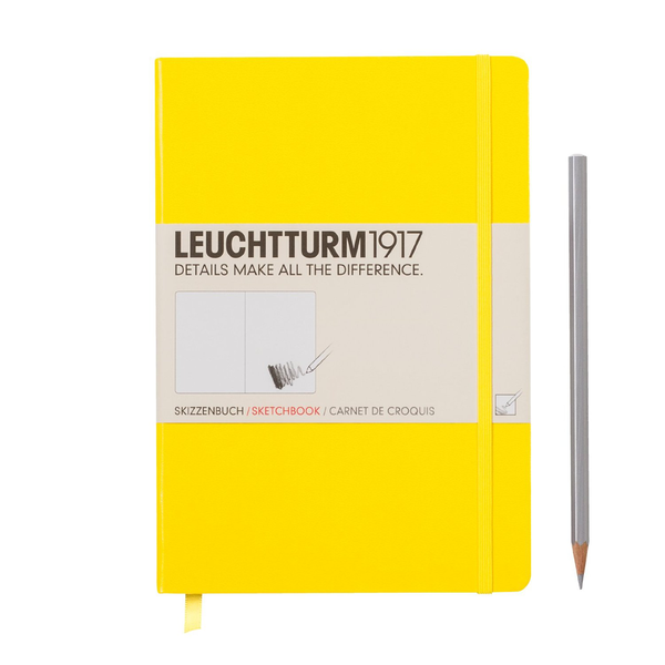 «Скетч-Бук LEUCHTTURM1917 Medium жовтий (344995)», бренду Leuchtturm1917 - фото №1
