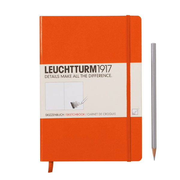  «Скетч-Бук LEUCHTTURM1917 Medium помаранчевий (344998)», бренду Leuchtturm1917 - фото №1