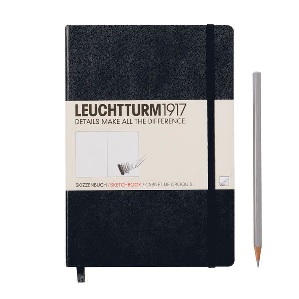 «Скетч-Бук LEUCHTTURM1917 Medium чорний (344668)», бренду Leuchtturm1917 - фото №1