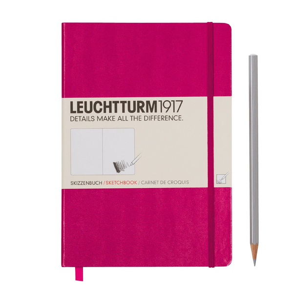  «Скетч-Бук LEUCHTTURM1917 Medium ягодный (344996)», бренда Leuchtturm1917 - фото №1