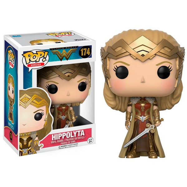  «Коллекционная фигурка Funko Pop! Pop movies DC Wonder Woman Hippolyta (FK12541)», бренда Funko Pop - фото №1