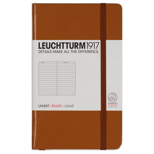  «Карманная записная книжка Leuchtturm1917 линейка карамель (338733)», бренда Leuchtturm1917 - фото №1