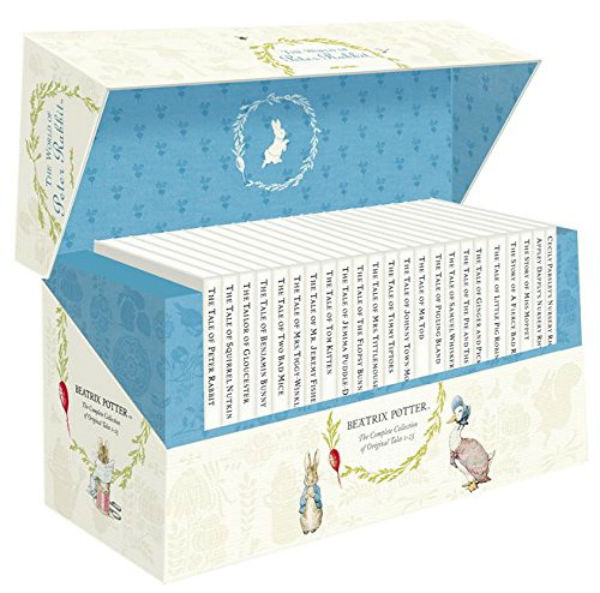 [object Object] «The World of Peter Rabbit. The Complete Collection of Original Tales 1-23 White Jackets», автор Беатрис Поттер - фото №1