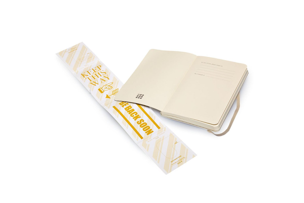  «Карманная записная книжка Moleskine Classic Soft нелинованная бежевая (QP613G4#9788867323586)», бренда Moleskine - фото №1