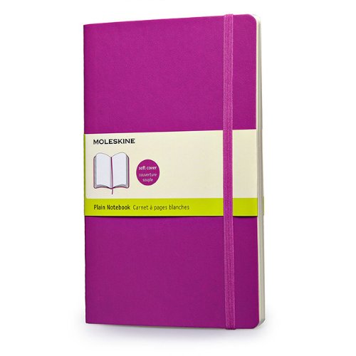 «Записная книжка Moleskine Classic Soft нелинованная маджента (QP618H4)», бренда Moleskine - фото №1