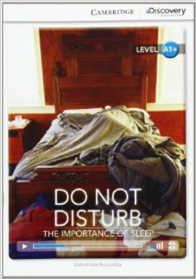 [object Object] «Do Not Disturb: The Importance of Sleep High Beginning Book with Online Access», автор Женев'єва Косьєнда - фото №1