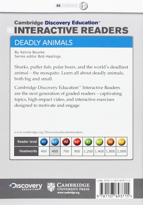 [object Object] «Deadly Animals High Beginning Book with Online Access», автор Кенна Бурке - фото №3 - мініатюра