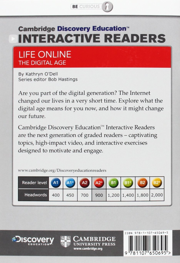 Бумажная книга «Life Online: The Digital Age. Low Intermediate. Book with Online Access», автор Кэтрин О'Делл - фото №1