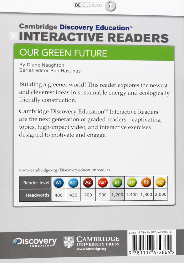 Бумажная книга «Our Green Future. Intermediate. Book with Online Access», автор Дайан Ноутон - фото №1