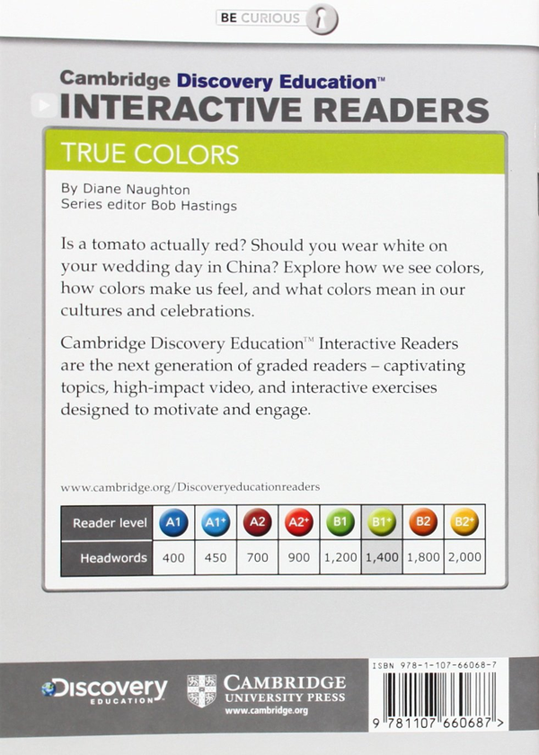 Паперова книга «True Colors. Intermediate. Book with Online Access», автор Дайан Ноутон - фото №1