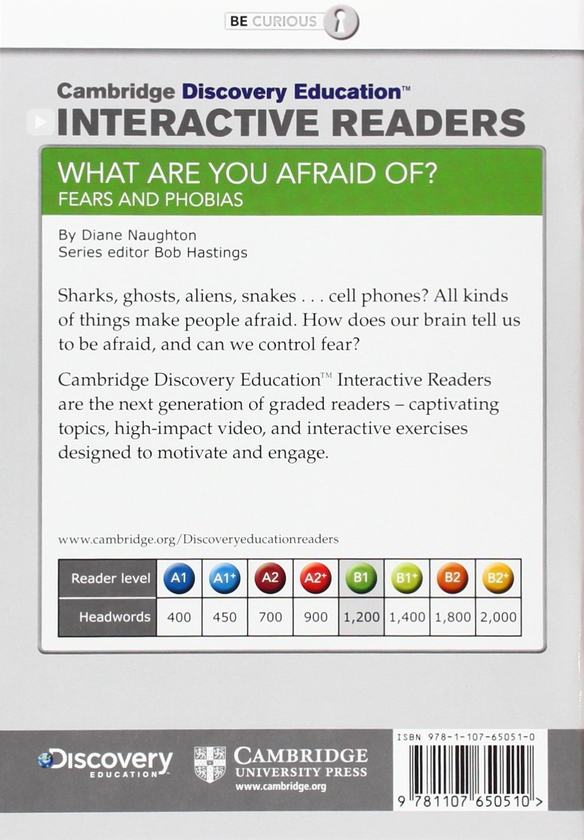 Бумажная книга «What are You Afraid of? Fears and Phobias. Intermediate. Book with Online Access», автор Дайан Ноутон - фото №1