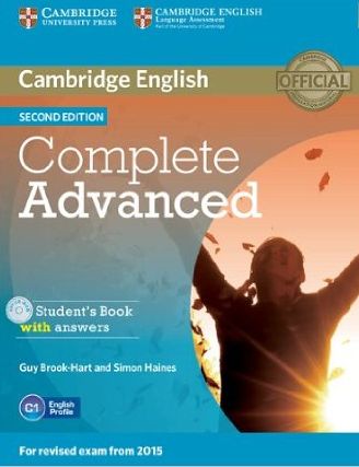 Паперова книга «Complete Advanced Student's Book with Answers with CD-ROM», авторів Гай Брук-Харт, Саймон Хаінпас - фото №1
