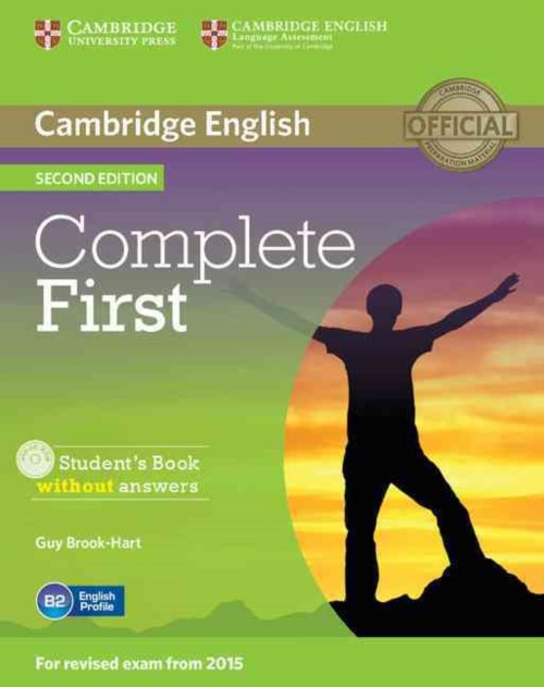 Паперова книга «Complete First Student's Book without Answers with CD-ROM», автор Гай Брук-Харт - фото №1