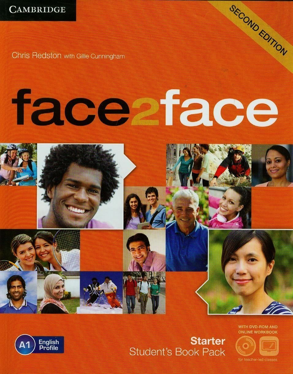 Бумажная книга «Face2face Starter Students Book with Online Workbook Pack (+ DVD-ROM)», авторов Chris Redston, Gillie Cunningham - фото №1