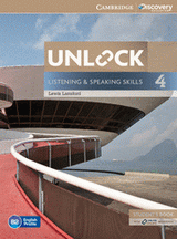 Паперова книга «Unlock 4. Listening and Speaking Skills. Students Book and Online Workbook», автор Льюіс Ленсфорд - фото №1