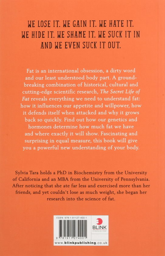 Бумажная книга «The Secret Life of Fat», автор Сильвия Тара - фото №1