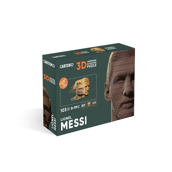  «Картонний конструктор Cartonic 3D Puzzle Lionel Messi», бренду Cartonic - фото №1
