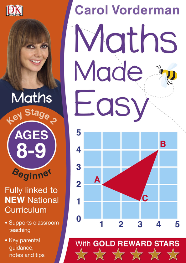 [object Object] «Maths Made Easy Ages 8-9 Key Stage 2 Beginner», автор Кэрол Вордерман - фото №1